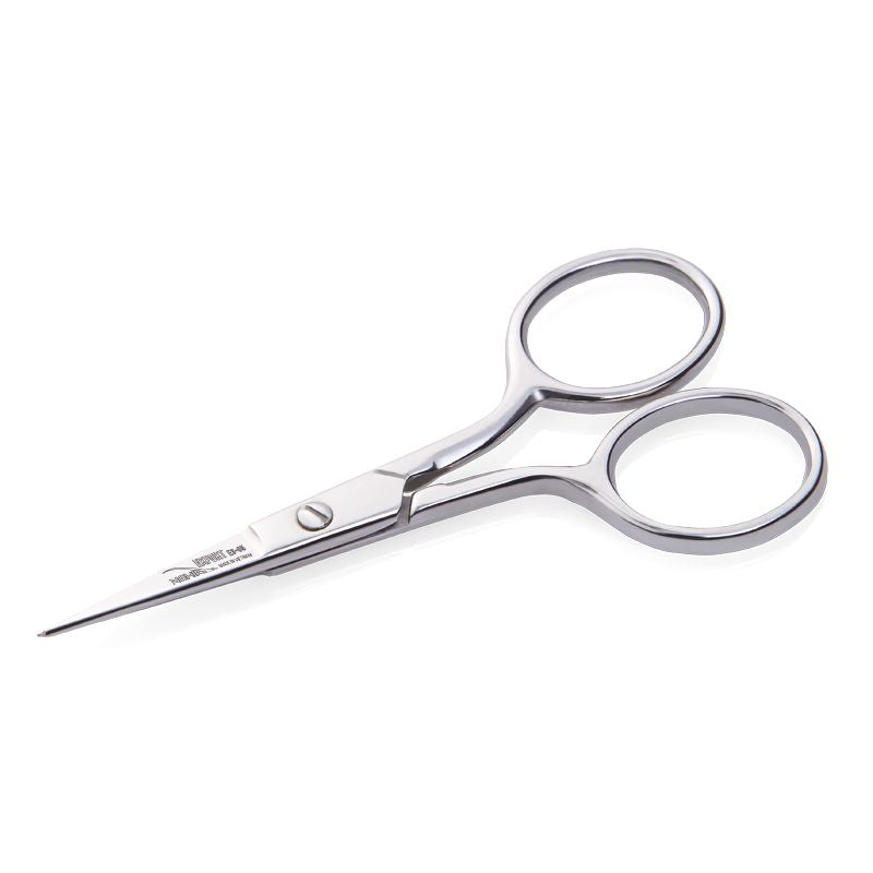 NGHIA export eyebrow scissors ES-05 with sharp stainless steel blades and ergonomic handles for precise eyebrow trimming.