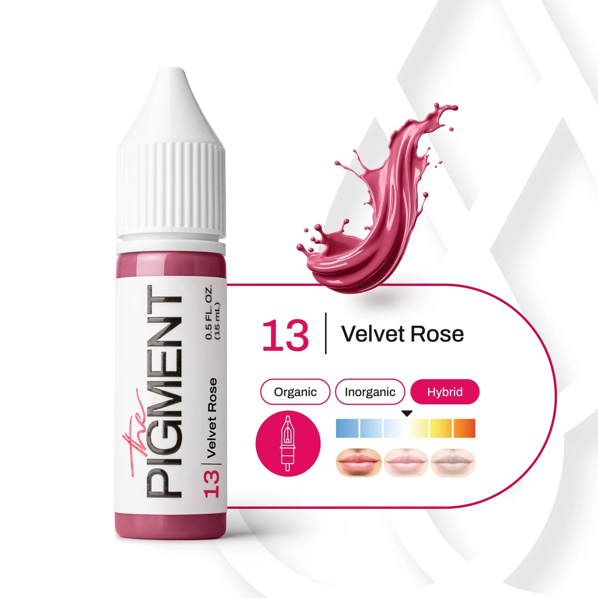 The Pigment 13 Velvet Rose Pigment (15ml)