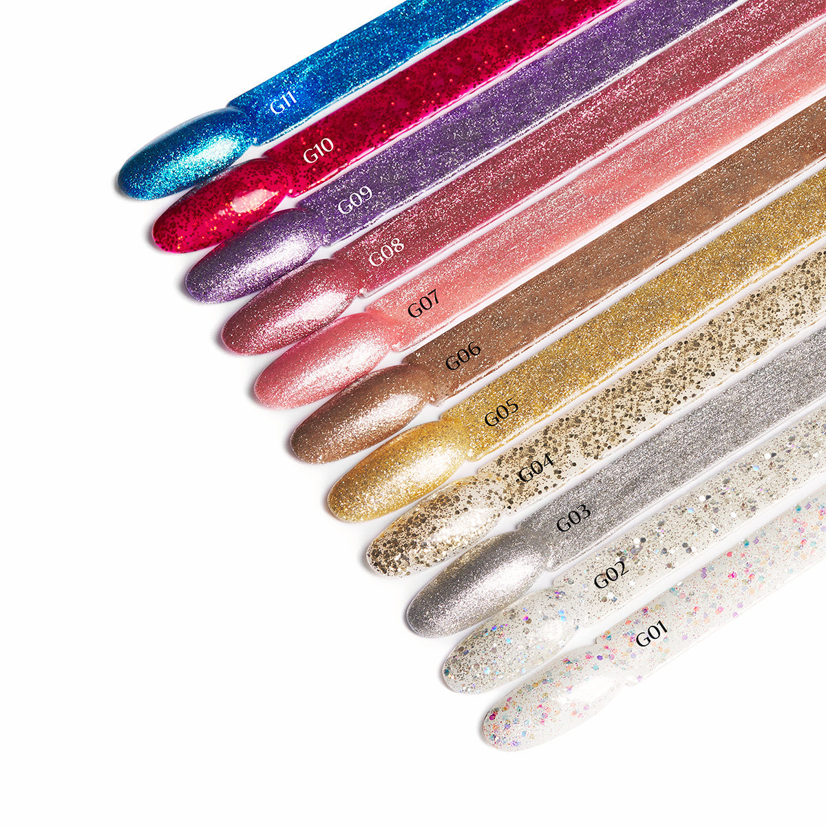 OCHO NAILS Hybrid nail polish glitter G03 -5 g - BVShop