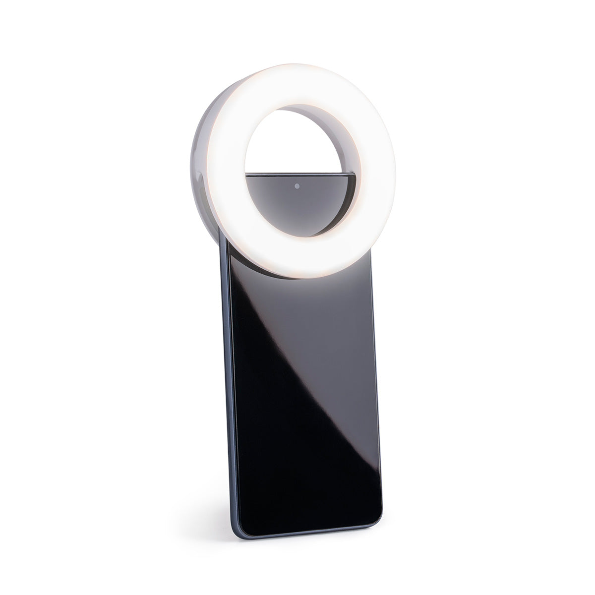 PhiAcademy PhiLuminate Clip-On LED Ring Light on a light background
