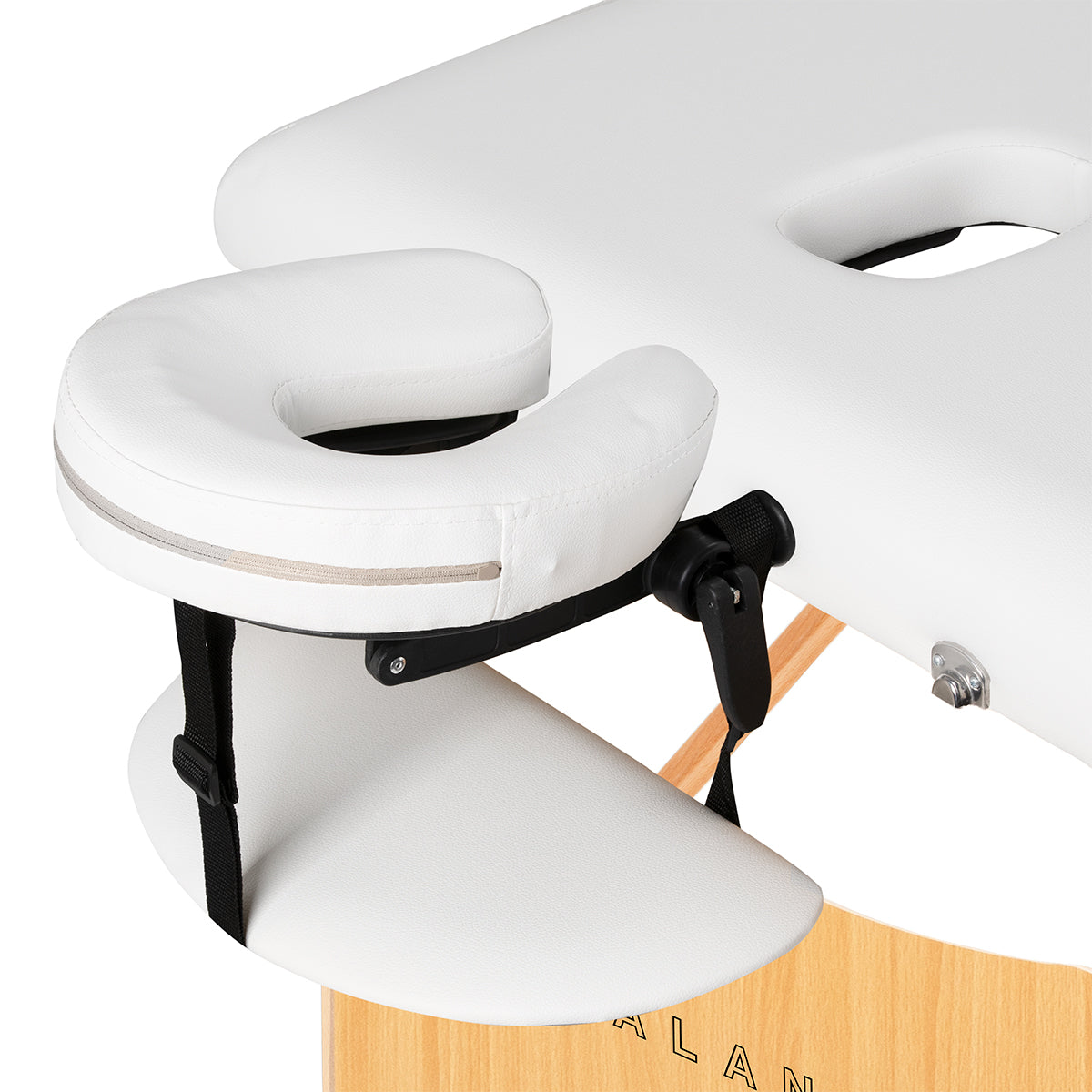 BALANCE wooden folding massage table 2 segment 190x70 white - BVShop