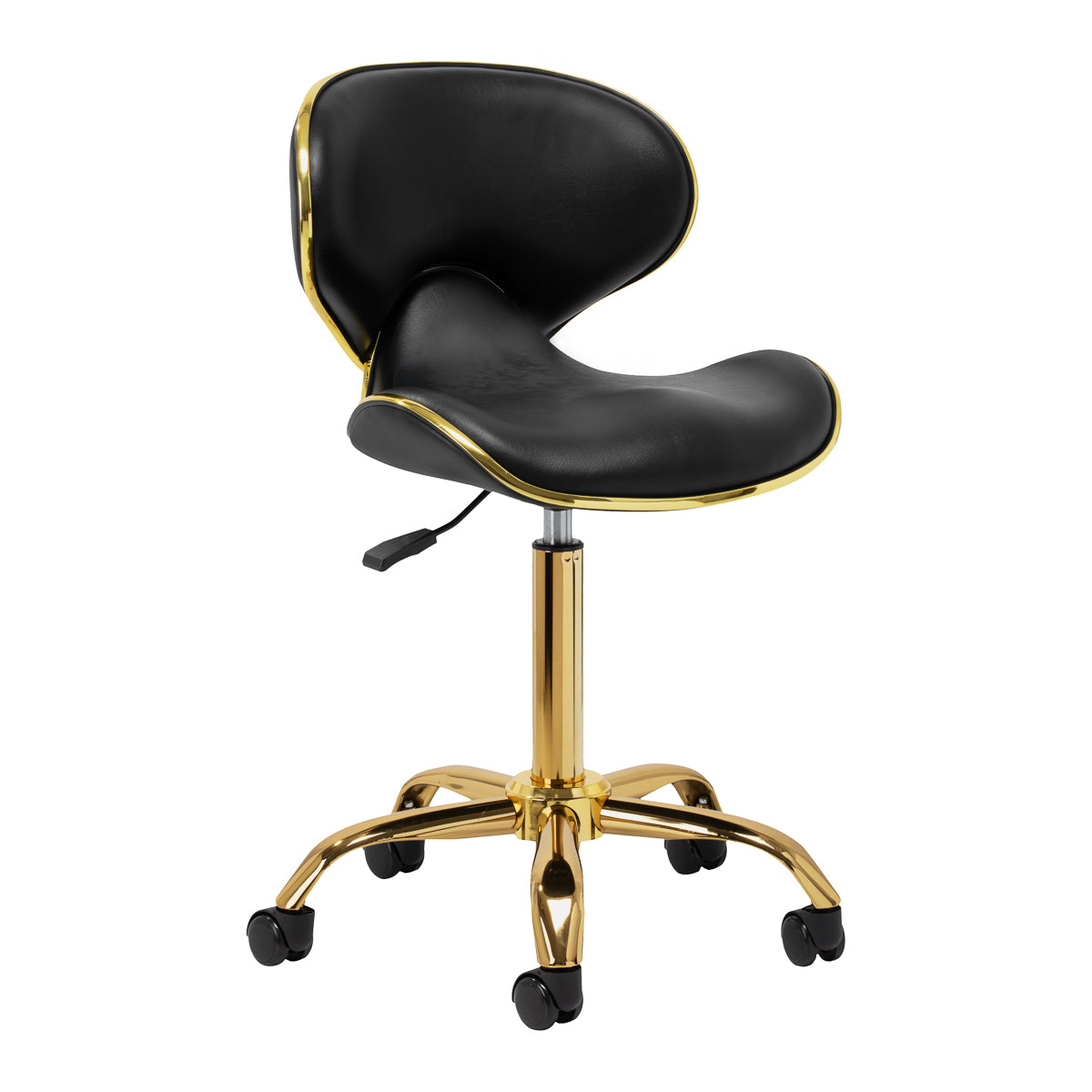 Gabbiano cosmetic stool Q-4599G black V2 - BVShop