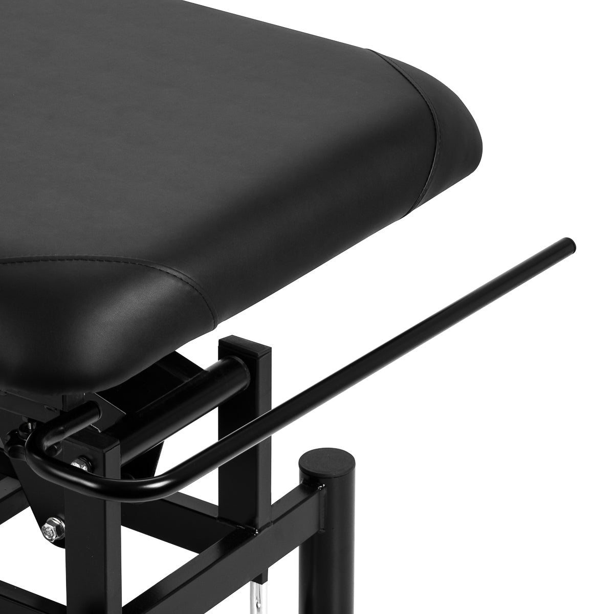 Black Azzurro 684A treatment table with towel handle