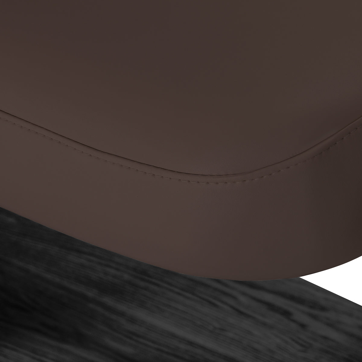 سرير SPA كهربائي Sillon Relax – بني داكن، قاعدة بلون أسود · غطاء قابل للإزالة