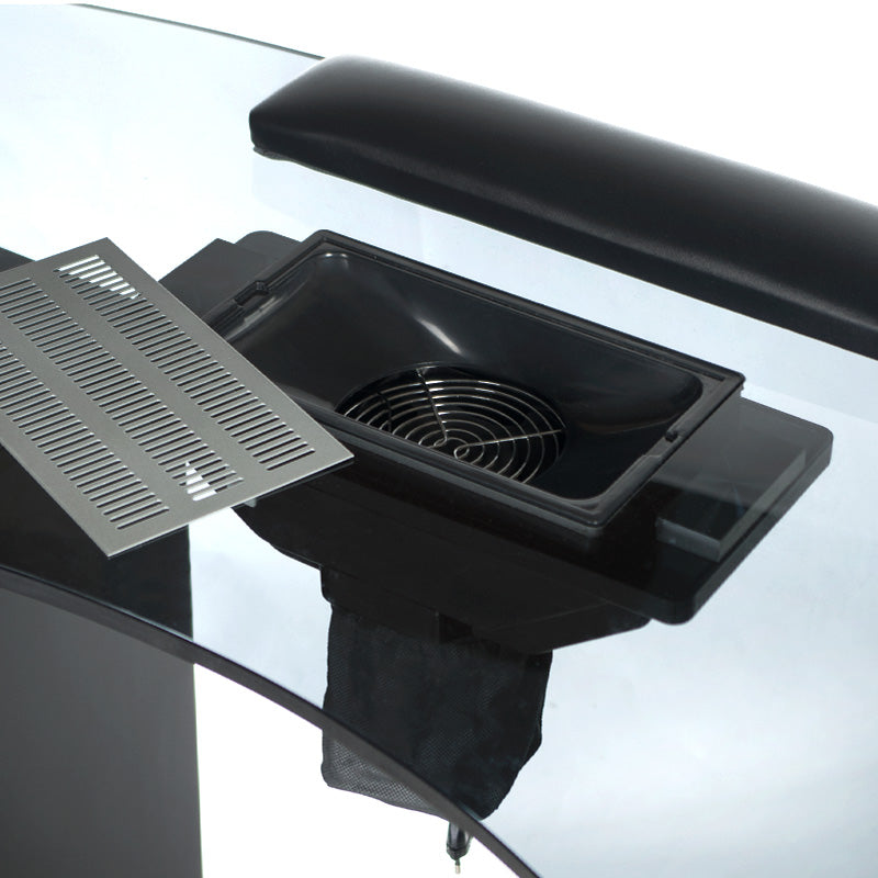 Stolik do manicure + pochłaniacz BD-3453+P CZARN - BVShop