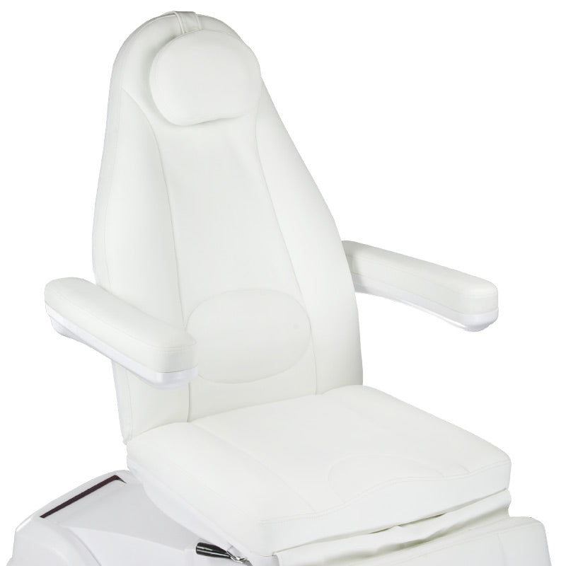Mazaro Electric Beauty Chair BR-6672B White - BVShop