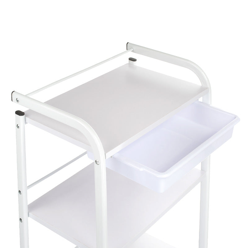 Beauty System cosmetic cabinet NG-ST027 with multiple drawers and compartments for organized makeup and skincare storage.