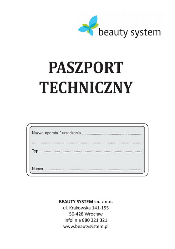 Przegląd zerowy + założenie paszportu technicznego - BVShop