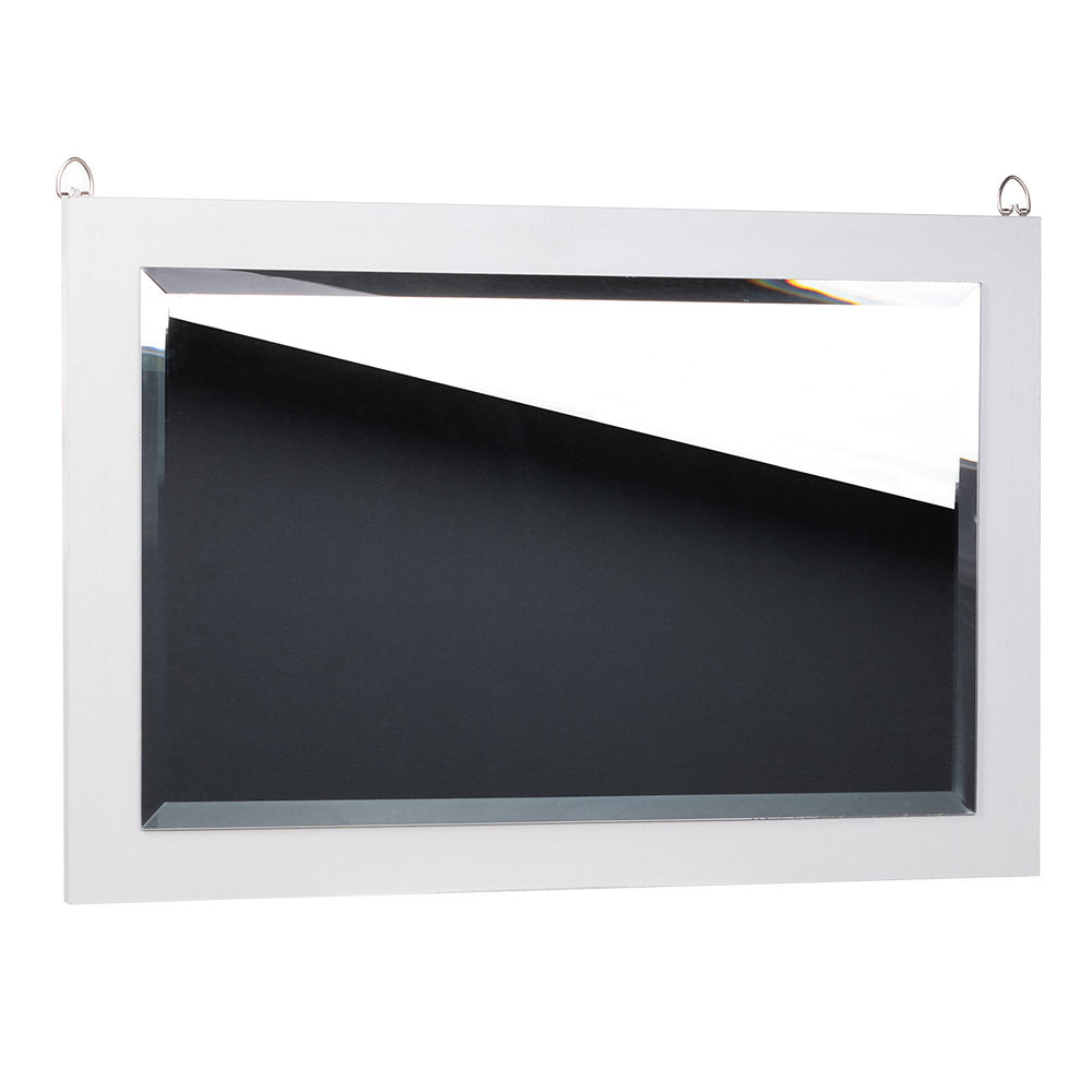 White ALVA Vanity with 2 drawers mirror + stool - BVShop