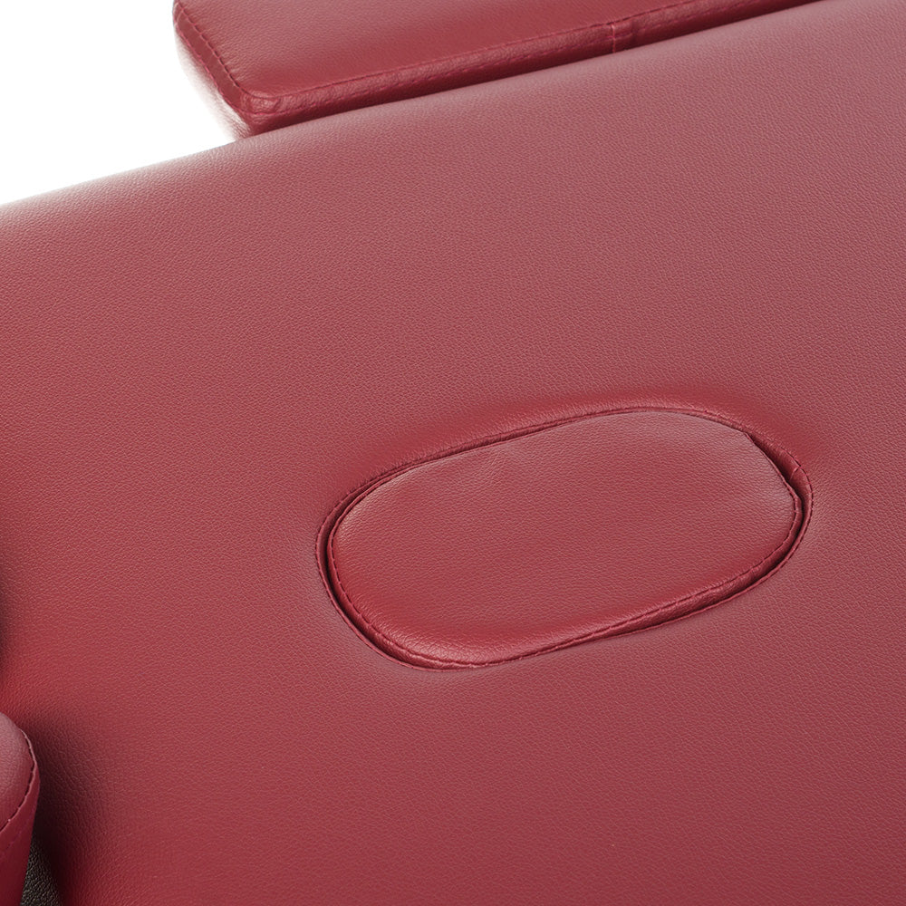 Stół do masażu i rehabilitacji BS-723 Burgundy - BVShop