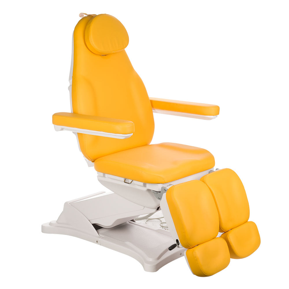 Electrical cosmetic chair MODENA PEDI BD-8294 Honey by Beauty System, ergonomic beauty salon chair with adjustable features.