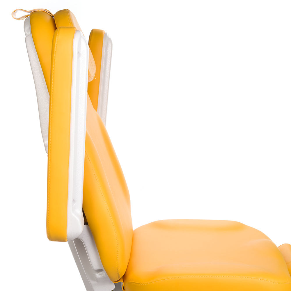 Electrical cosmetic chair Beauty System MODENA PEDI BD-8294 in honey color, with cushioned upholstery and adjustable features.