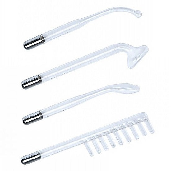 Beauty System Darsonval BR-110C handheld device with metal treatment electrodes for skin therapy, shown in the image.