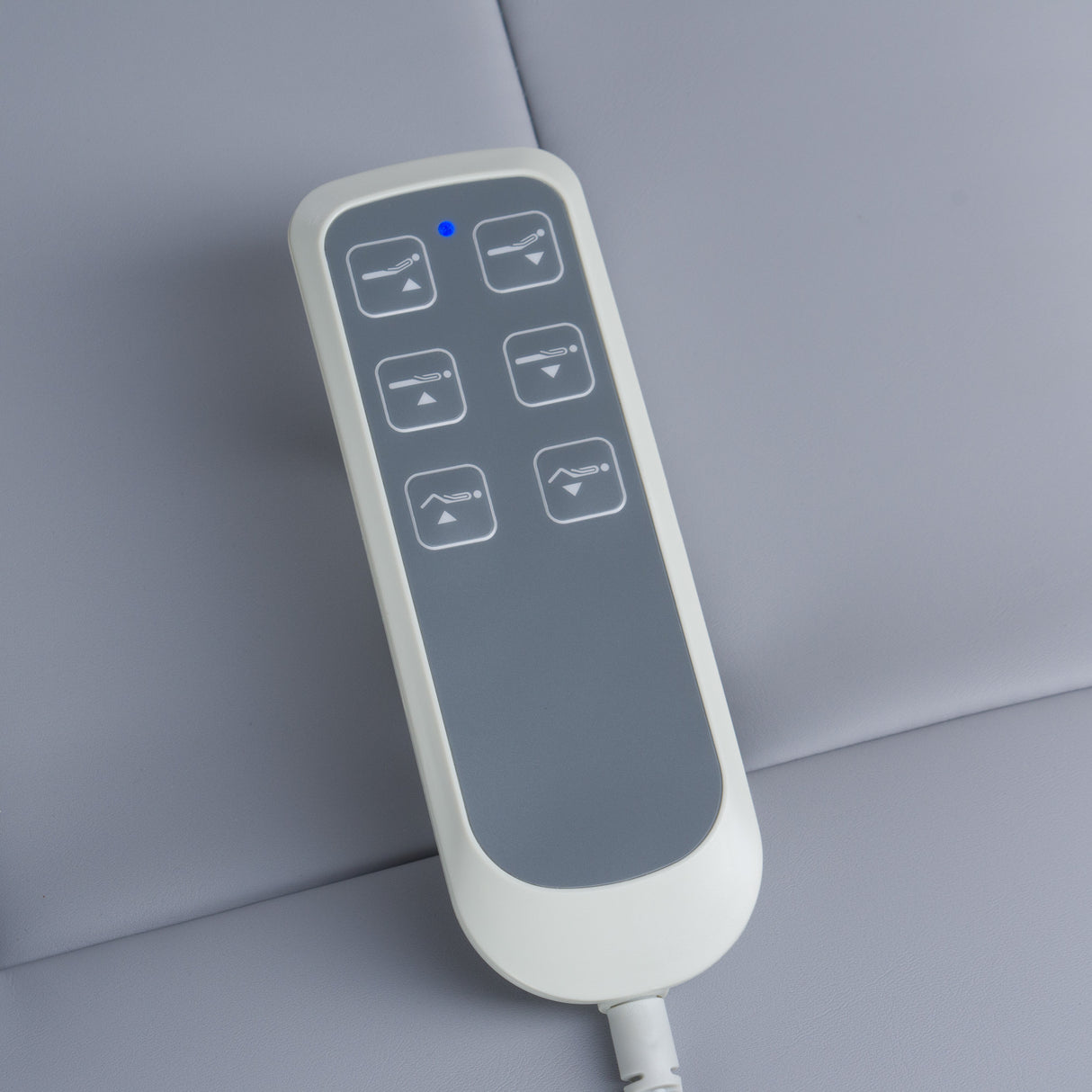 7-Elektryczny fotel kosmetyczny Bologna BG-228 szary-7