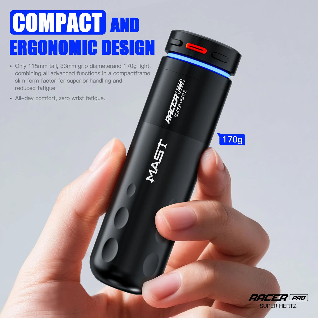 قلم وشم لاسلكي ماست ريسر برو وردي بسُمك 4.2 مم