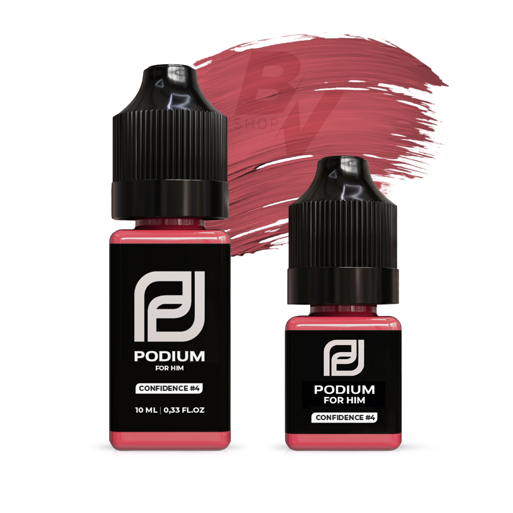 Podium Confidence No4 صبغة أساس لتصحيح الشفاه 6ml/10ml