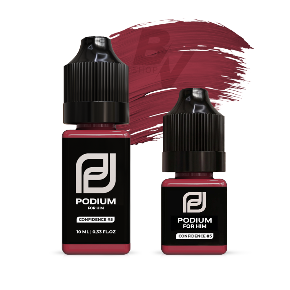 Podium Confidence No5 صبغة تصحيح الشفاه 6ml/10ml