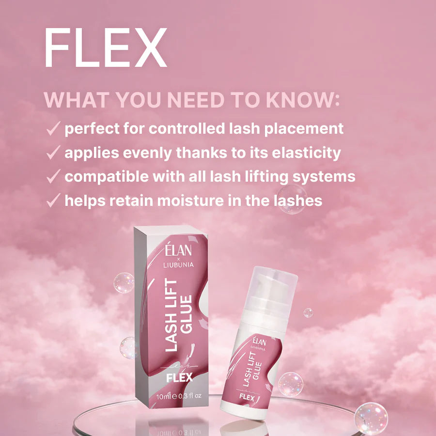 ELAN Lash Lift Glue FLEX flexible formula for salon lash lifting