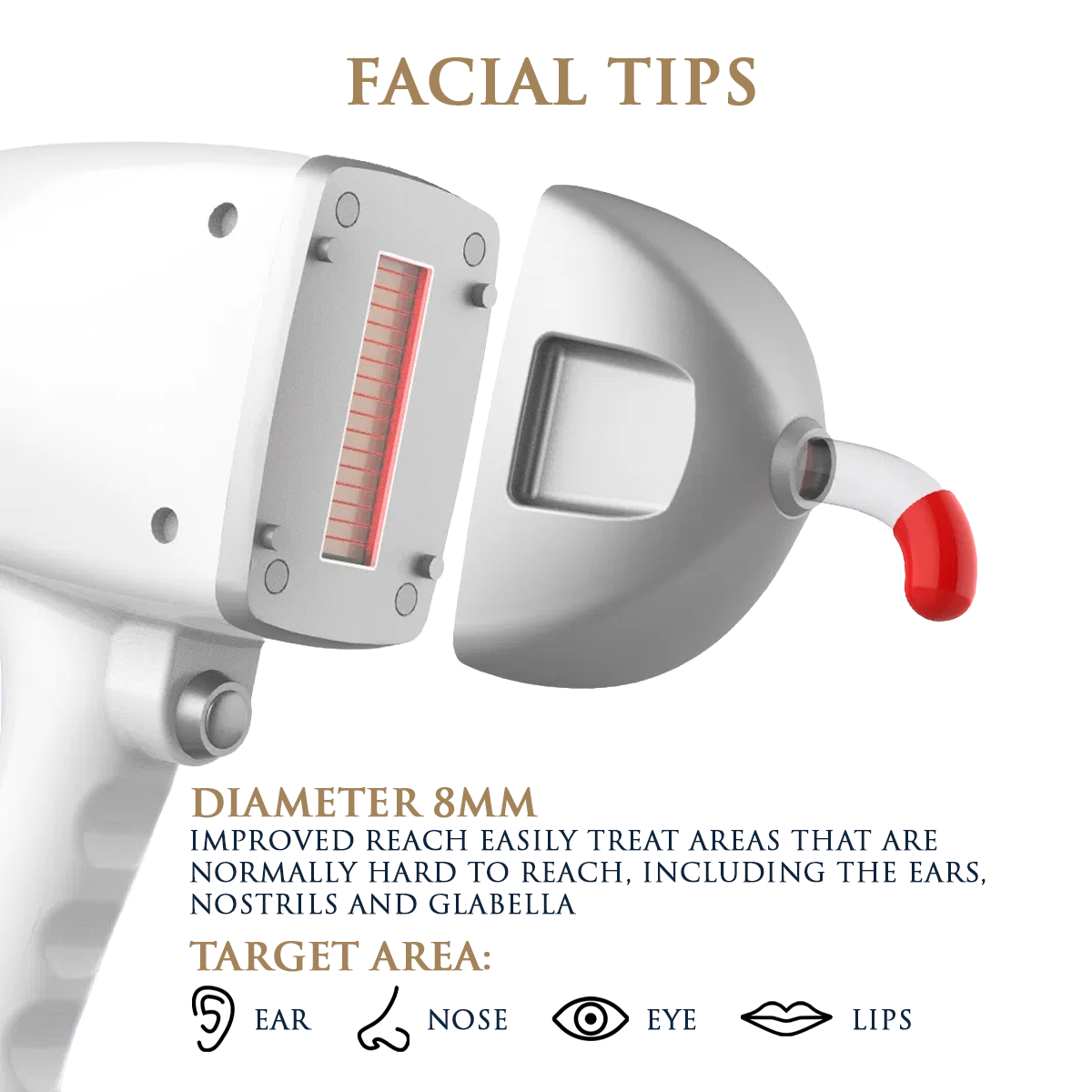 سكين مونارك كانتوم برو ليزر ديود وبيكوثانية