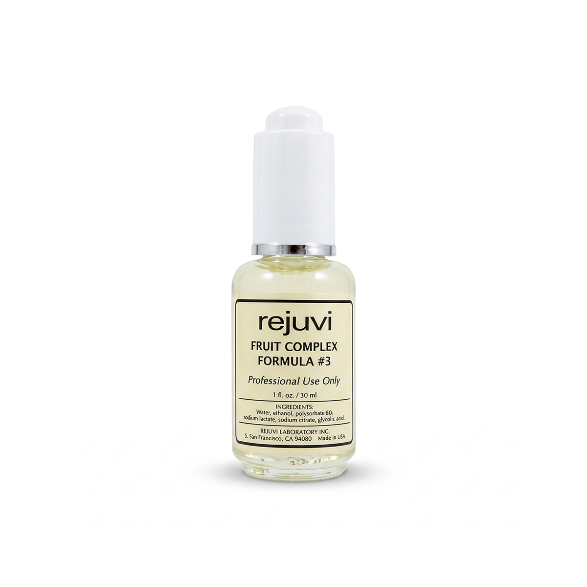 Rejuvi Fruit Complex 45% 30ml professional fruit acid complex bottle