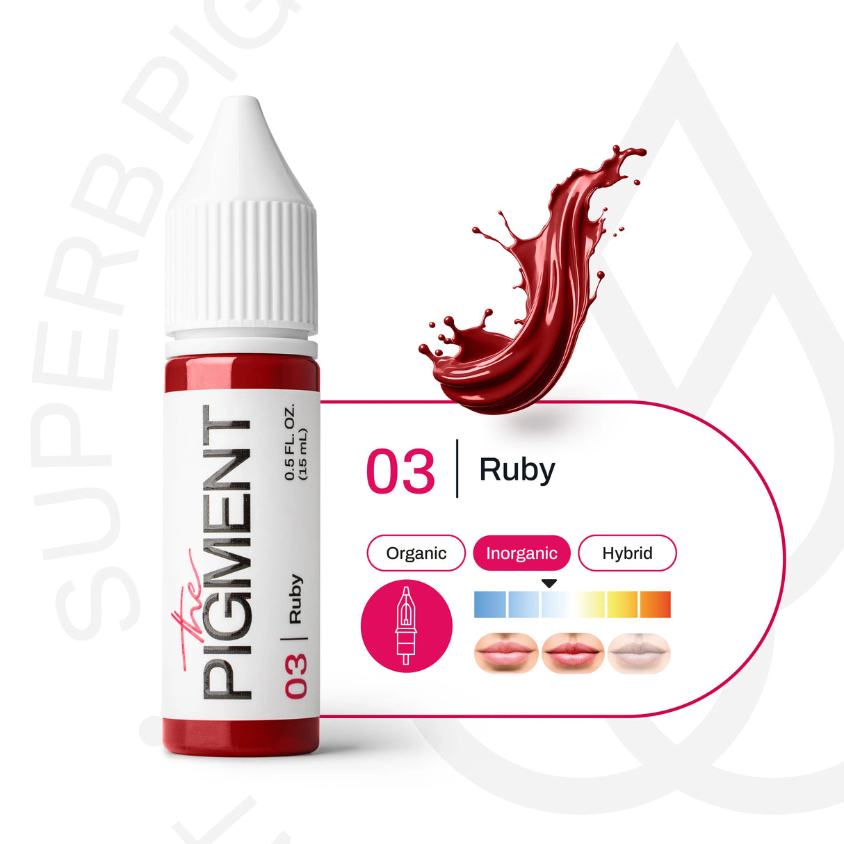 The Pigment 03 Ruby Pigment (15ml)