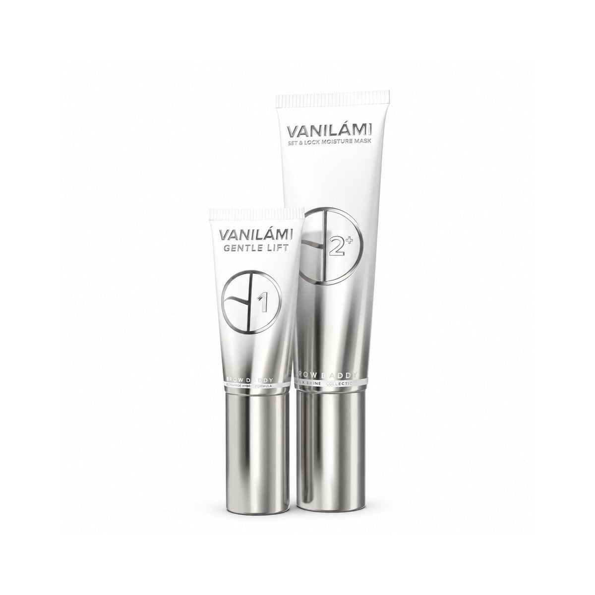 Brow Daddy VANILÁMI Gentle Lift طقم لامينيشن الحواجب والرموش 15ml + 60ml