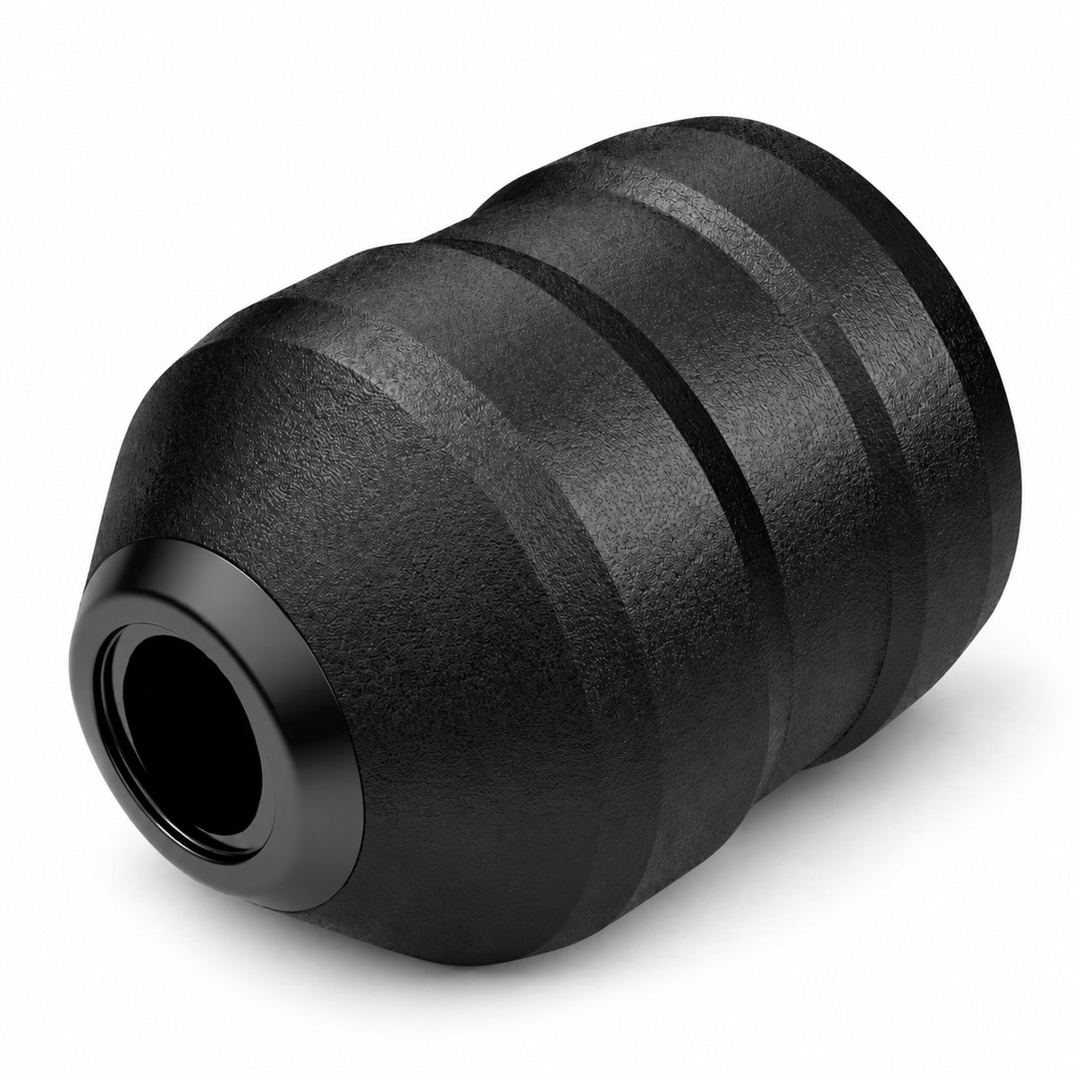 ACUS M1 Grip Plus قبضة وشم سوداء للاستخدام مرة واحدة 40mm — قبضة واحدة على خلفية بيضاء
