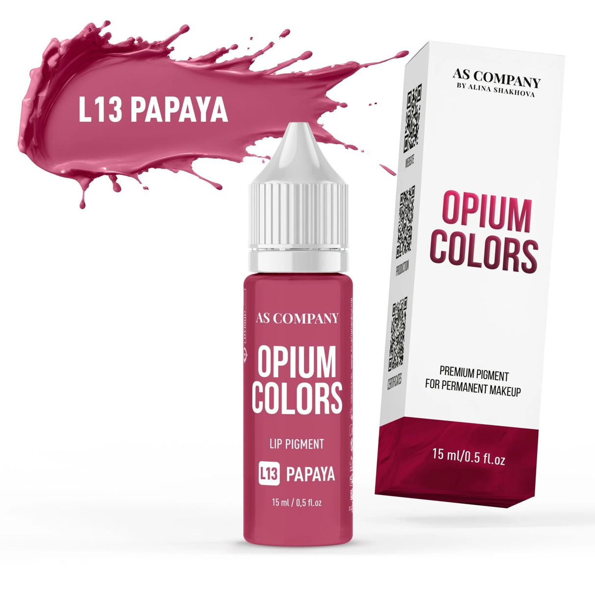 AS COMPANY L13-Papaya (OPIUM COLORS) 6/15ml - BVShop