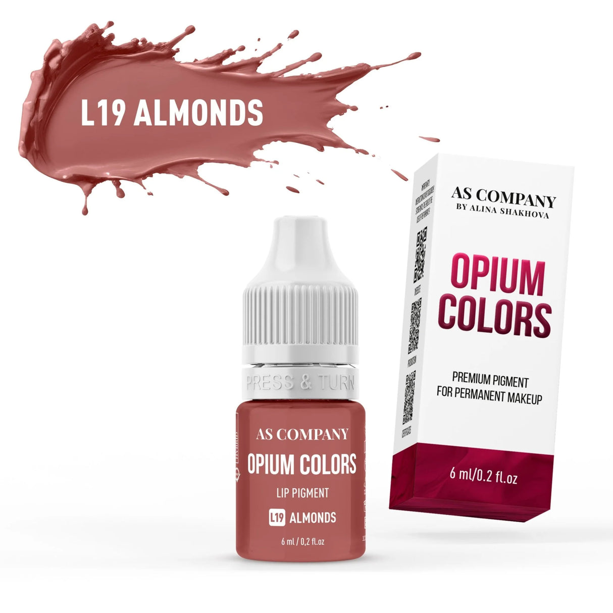 AS COMPANY L19-Almonds (OPIUM COLORS) 6/15ml - BVShop