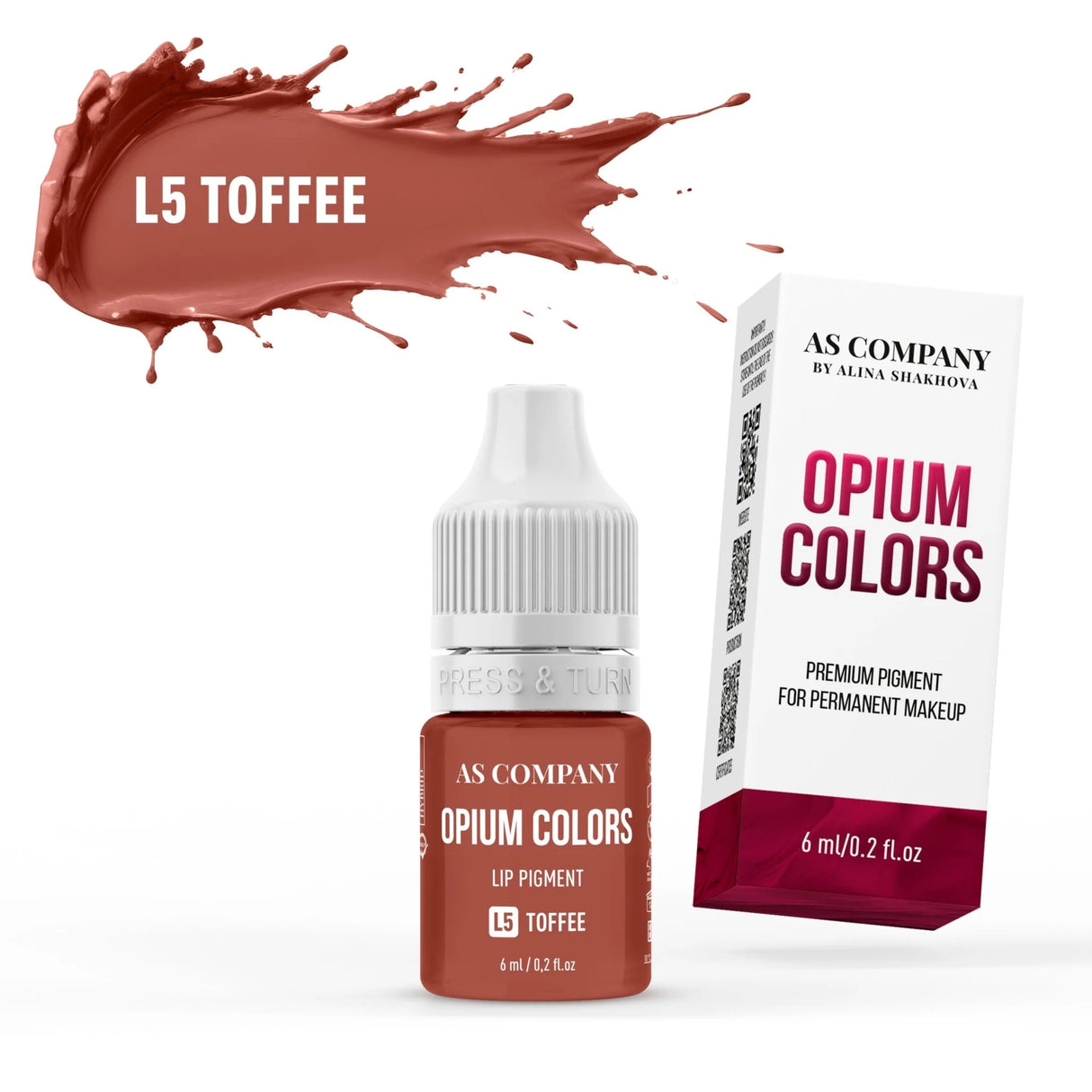 AS COMPANY L5-Toffee (OPIUM COLORS) 6/15ml - BVShop