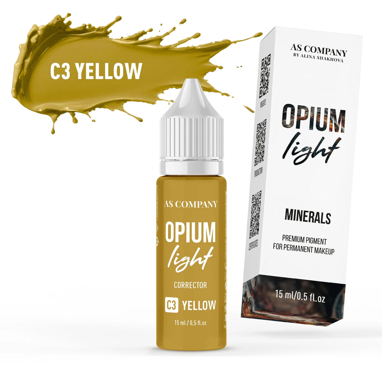 AS COMPANY C3 Yellow (OPIUM LIGHT) 6/15ml - BVShop