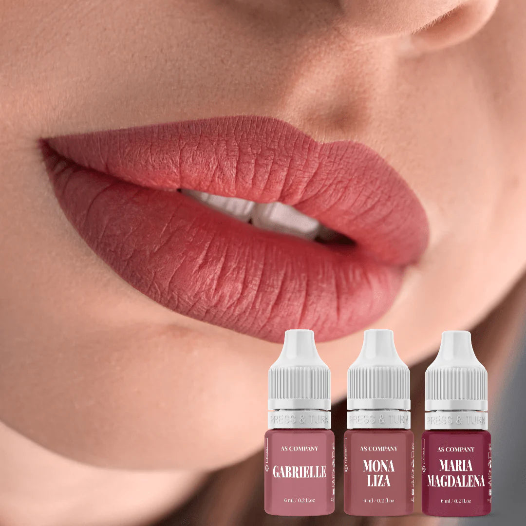 LIP SET - PARADISE BY ALINA SHAKHOVA 6 pcs / 6 ml - BVShop