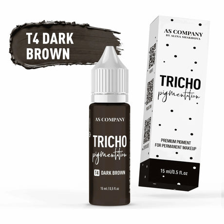 AS COMPANY T4 Dark Brown (TRICHOPIGMENTATION) 15ml - BVShop