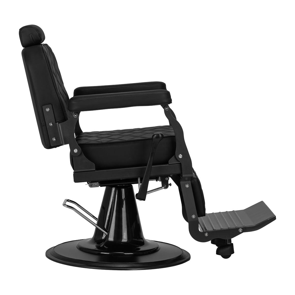 Barber chair Carlos extra black - BVShop