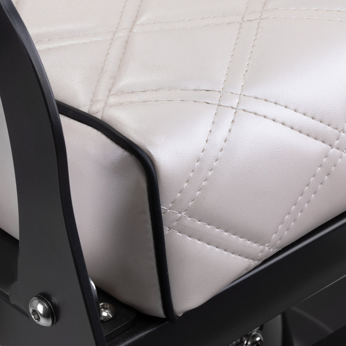 Barber chair Carlos extra pearl - BVShop