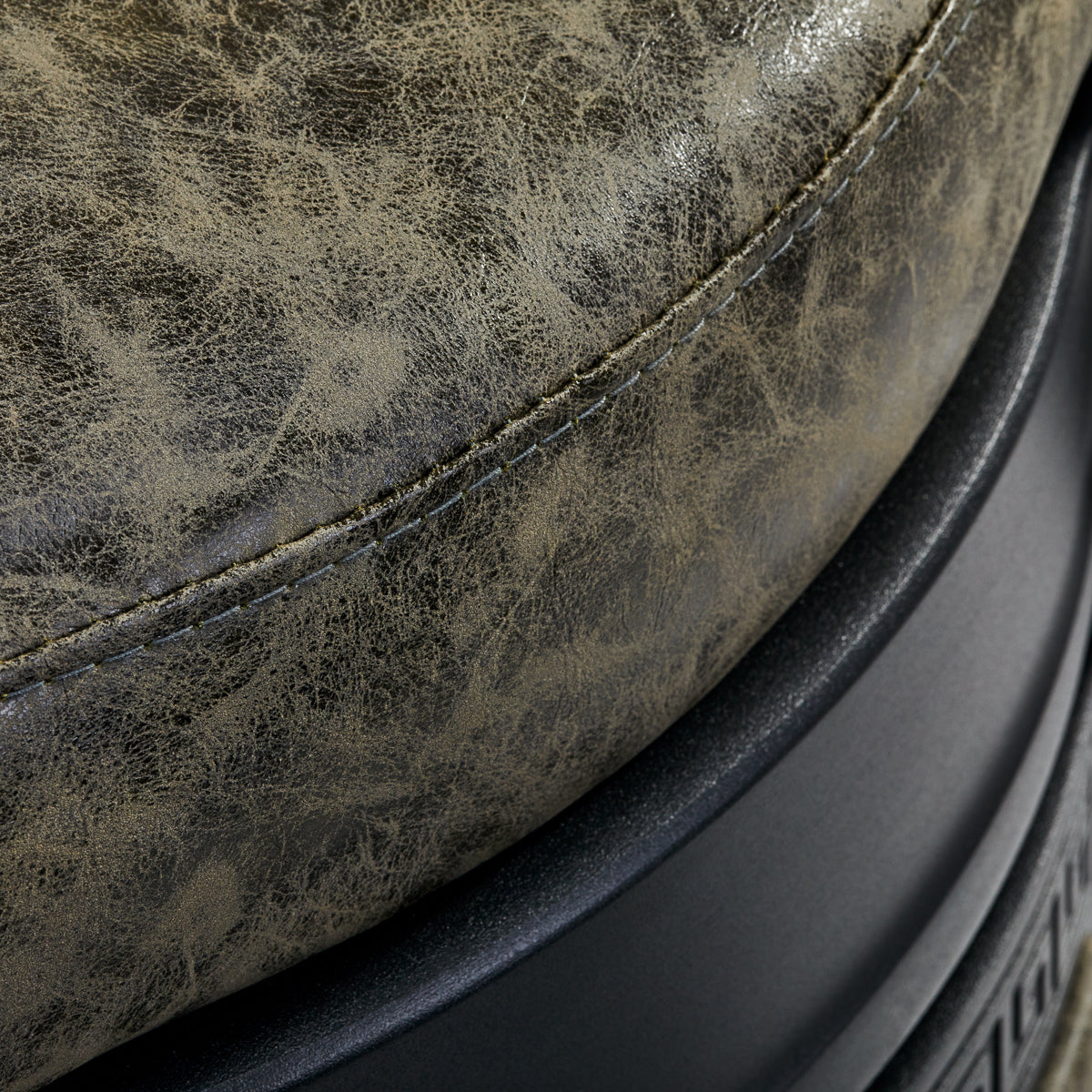 Barber chair President Old Leather Green - BVShop