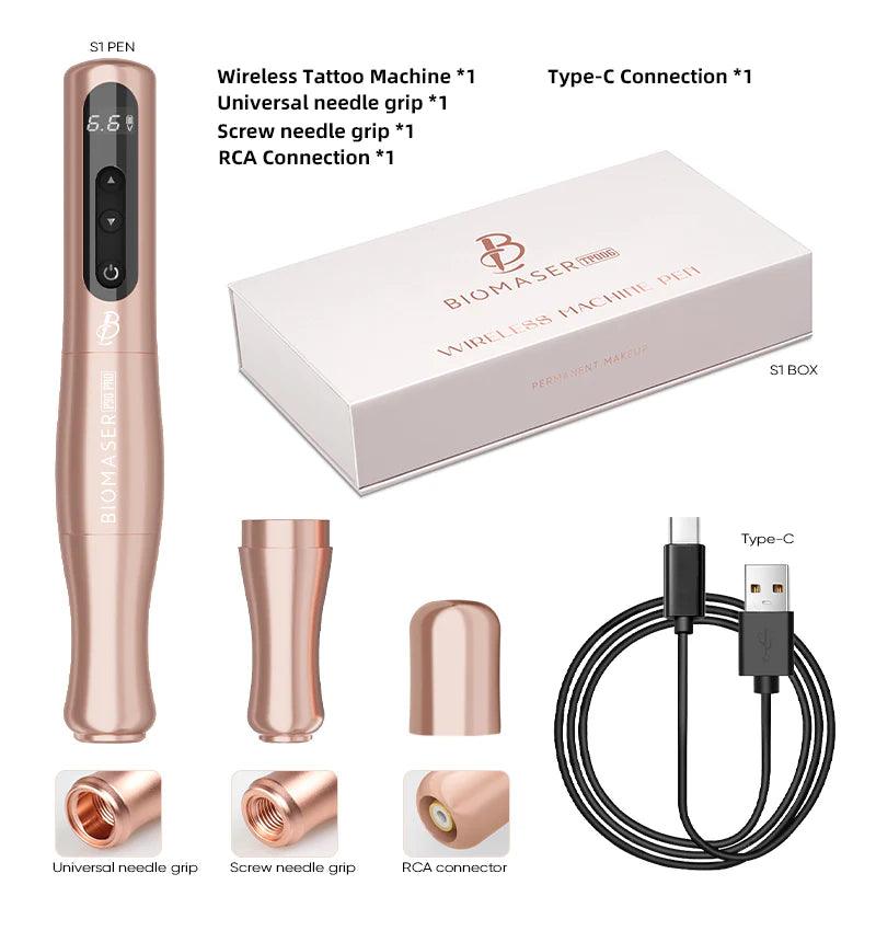 Biomaser P90 PMU Wireless Machine Pink - BVShop