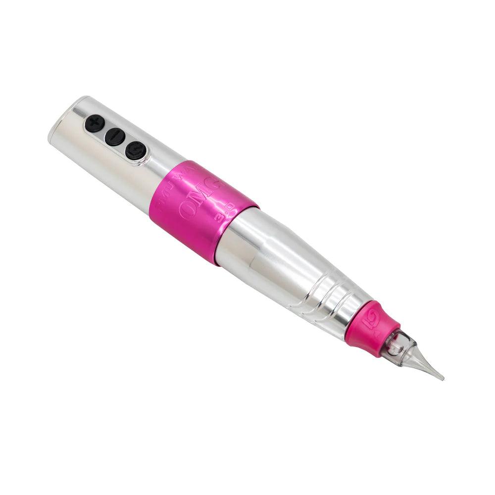 Bishop PMU Wand Hot Pink Wireless Machine Kit Stroke 3.0mm - BVShop