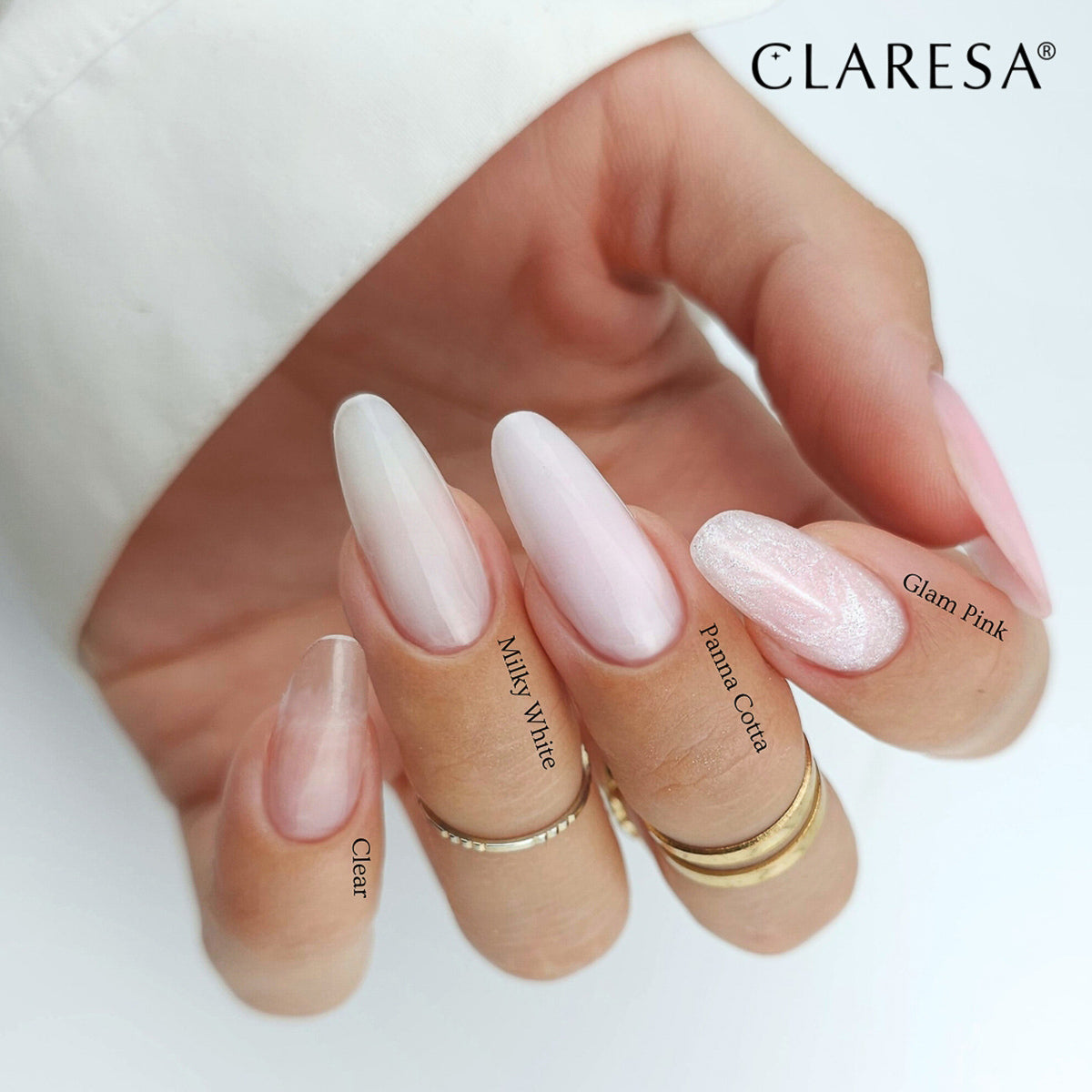 CLARESA HARD&EASY BUILDER GEL GLAM PINK 45g - BVShop