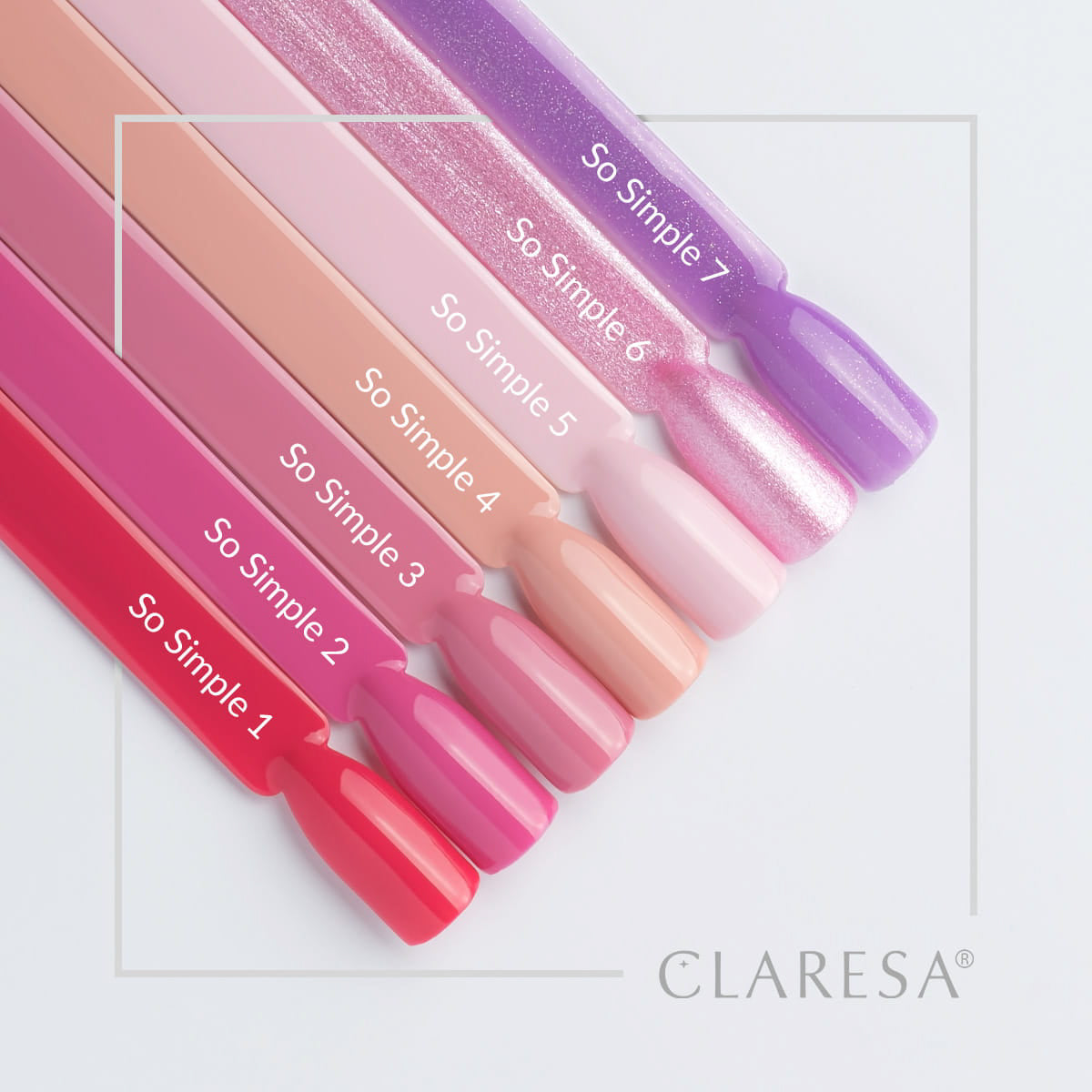 CLARESA Hybrid Polish So simple 3- 5g - BVShop