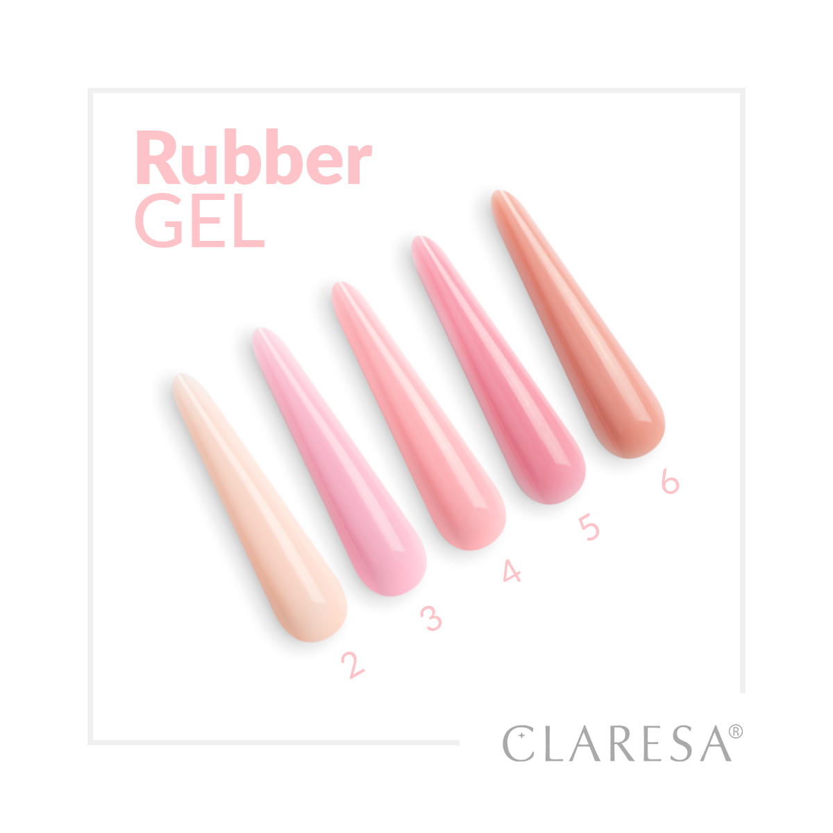 Claresa Rubber builder gel 2 90g - BVShop