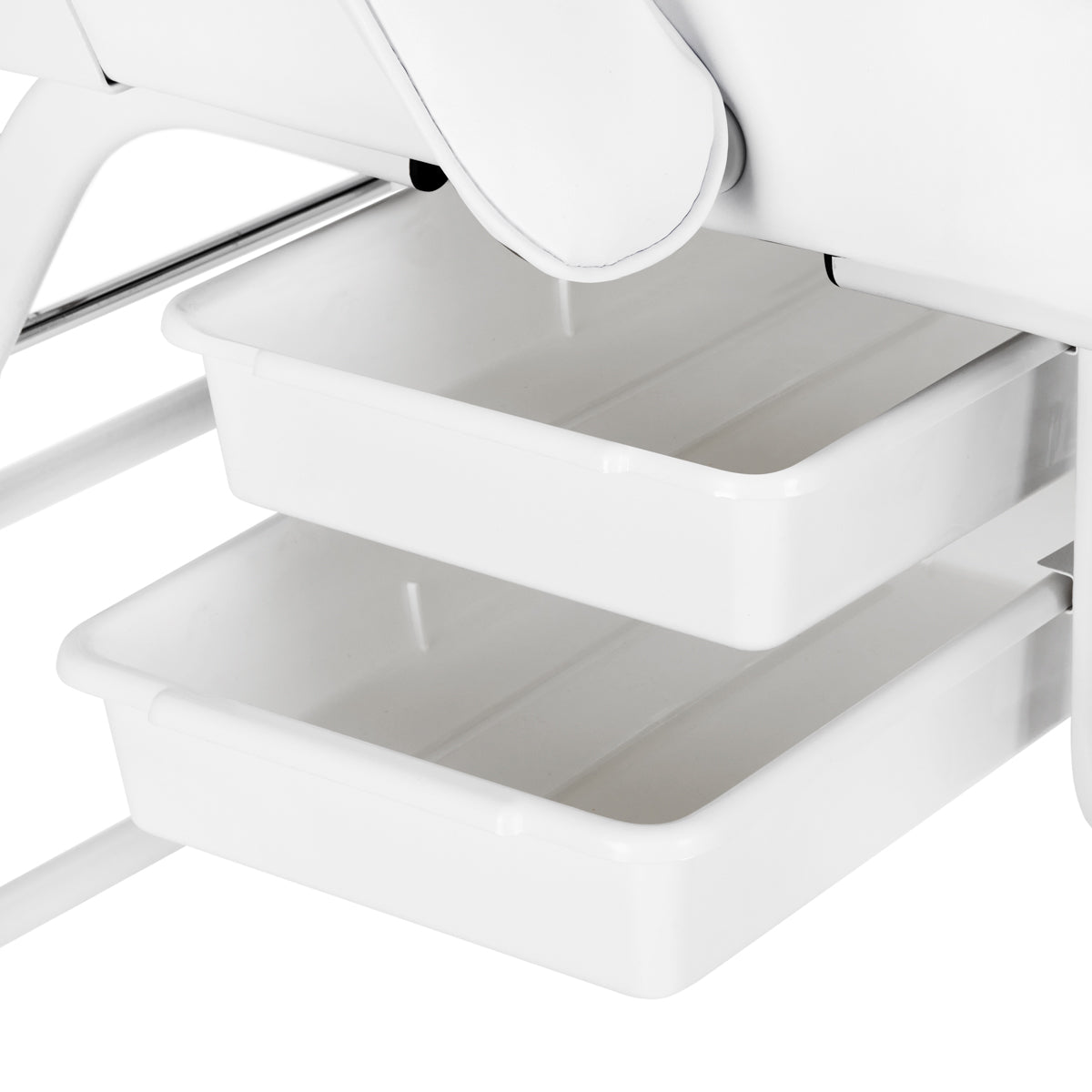 COSMETIC CHAIR 557A WITH CUVETTE WHITE - BVShop