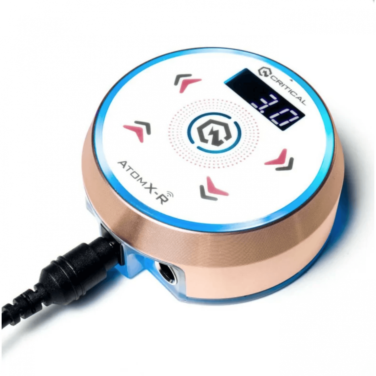 Critical Tattoo Power Supply Atom X-R Rosegold/White - BVShop