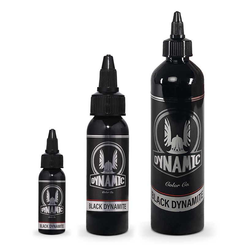 Dynamic Tattoo Ink Viking Line Black Dynamite 15/30/120/240ml - BVShop