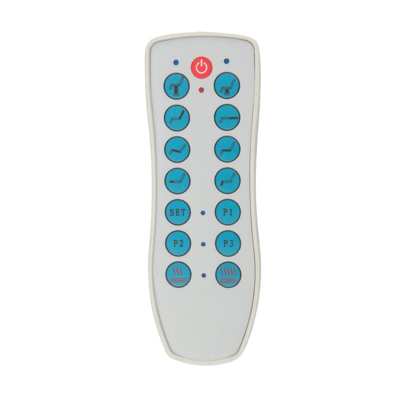 Electric cosmetic chair azzurro 708a 4 strong. white heated - BVShop