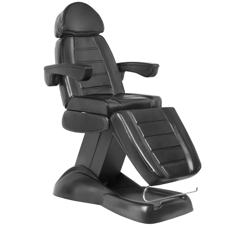 Electric cosmetic chair lux black - BVShop