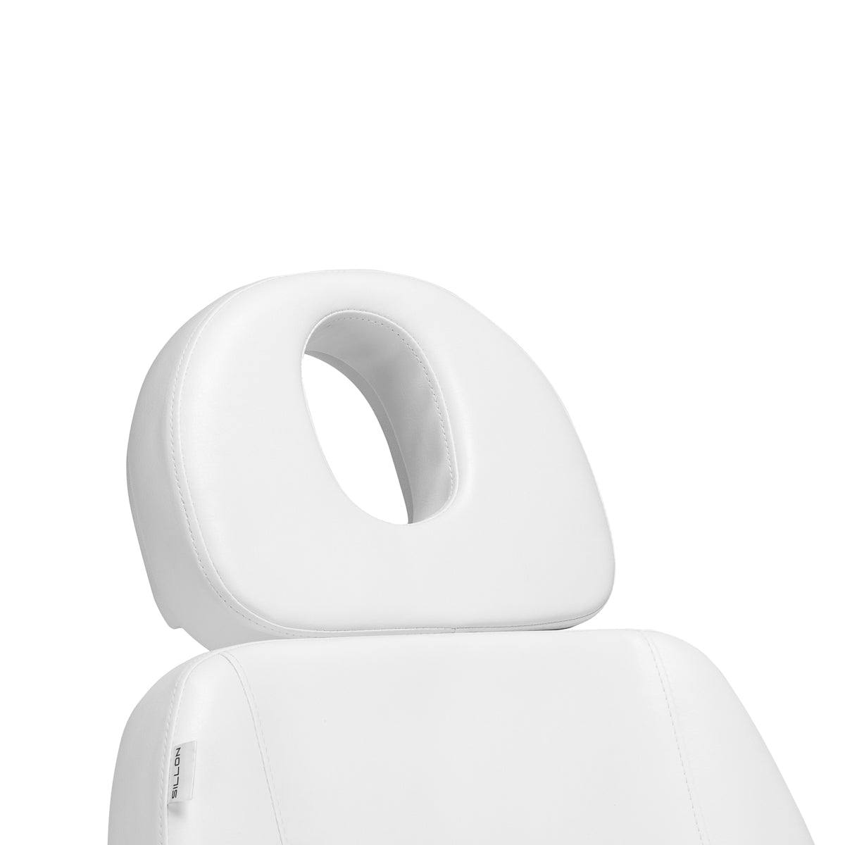 Electric cosmetic chair SILLON CLASSIC 4 motors with cradle white - BVShop