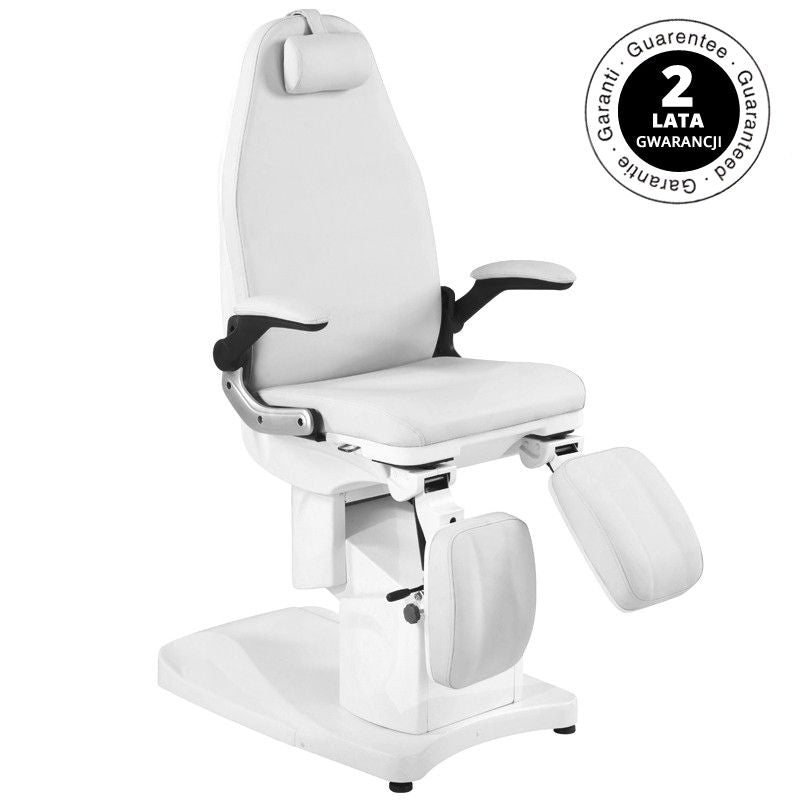 Electro podiatry chair azzurro 709a 3 strong white - BVShop