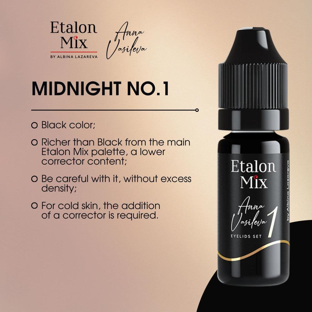 Etalon Mix Eyelids Pigment Set By Anna Vasileva 4x5ml - BVShop