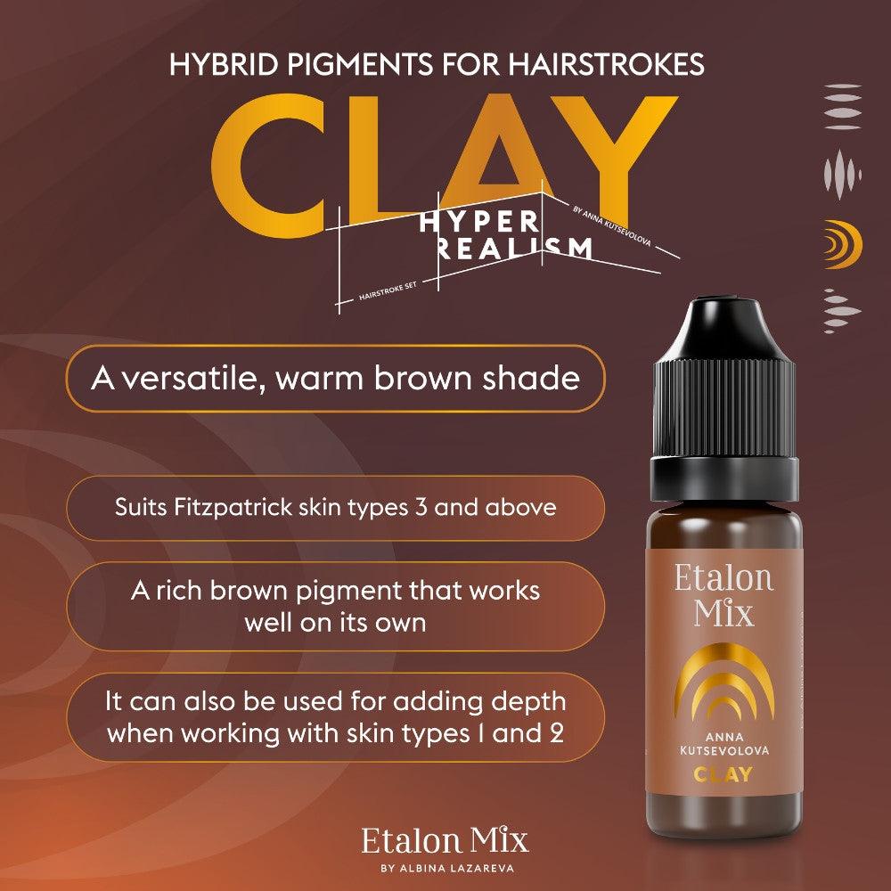 Etalon Mix Brows Clay Pigment 10ml - BVShop